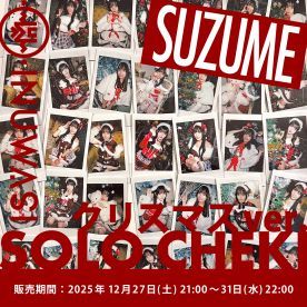 【すずめ】INUWASI「ソロチェキ」（クリスマスver.)