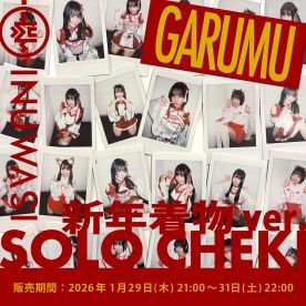 【がるむ】INUWASI「ソロチェキ」（新年着物ver.)